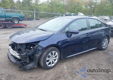 2021 Toyota Corolla Le from USA, damaged, VIN 5YFEPMAE2MP238009